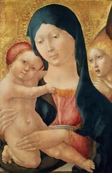 Vierge et Enfant avec un Ange, c.1468-70